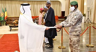 Mali Cumhurbaşkanı Goita, Katar Büyükelçisinin güven mektuplarını kabul etti