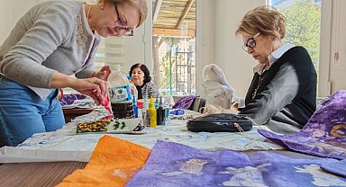 Maltepe’de Bağlama Batik Atölyesi düzenlendi