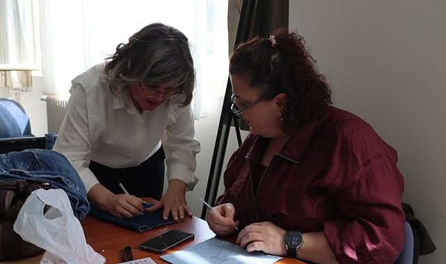 Maltepe’de kadınlar Sashıko atölyesiyle üretimlerini yeniliyor