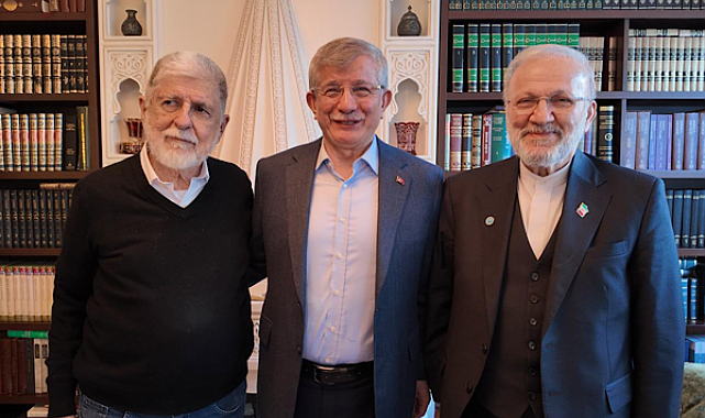 Mottaki ve Amorim’den Davutoğlu’na ziyaret