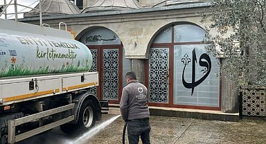 Ordu’da camilerde temizlik çalışmaları sürüyor