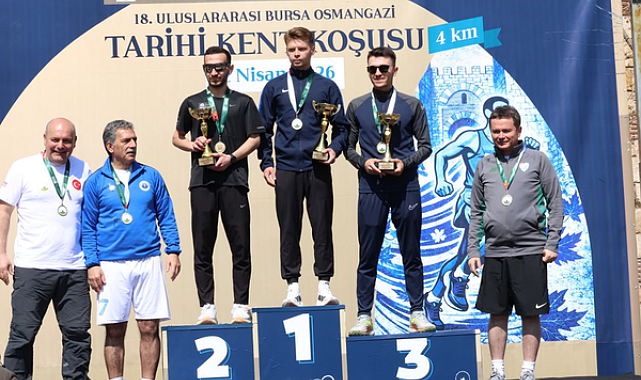 Osmangazi’de Tarihi Kent Koşusu gerçekleştirildi