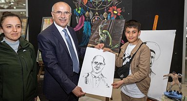 “Otizm Farkındalık Haftası Resim Sergisi” düzenlendi