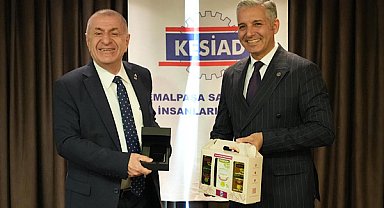 Özdağ, Kemalpaşa Sanayici ve İş İnsanları Derneği’ni ziyaret etti