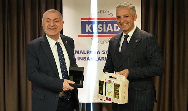 Özdağ, Kemalpaşa Sanayici ve İş İnsanları Derneği’ni ziyaret etti