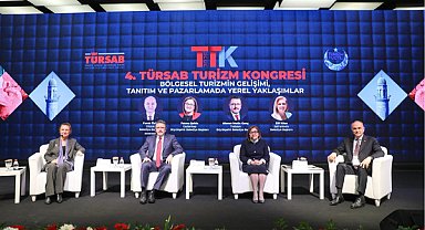 Özlü, TÜRSAB Turizm Kongresi’nde turizm vizyonunu anlattı