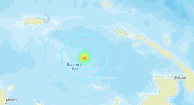  Papua Yeni Gine’de deprem