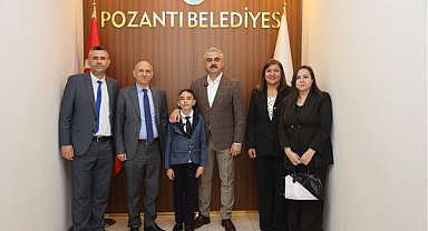 Pozantı'da 23 Nisan makam devir teslim töreni gerçekleştirildi