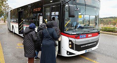 Samsun'da kent içi otobüs hatlarında rekor yolcu sayısına ulaşıldı
