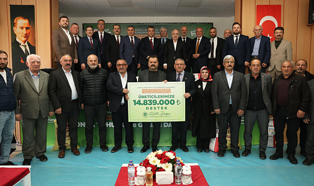 Samsun’da Tohum ve Gübre Dağıtım Töreni düzenlendi