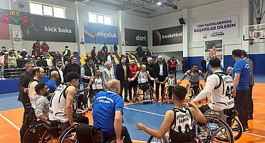 Şanlıurfa Büyükşehir Belediye Engelliler Spor Kulübü, kendi sahasında galip geldi
