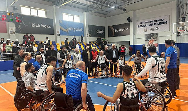 Şanlıurfa Büyükşehir Belediye Engelliler Spor Kulübü, kendi sahasında galip geldi