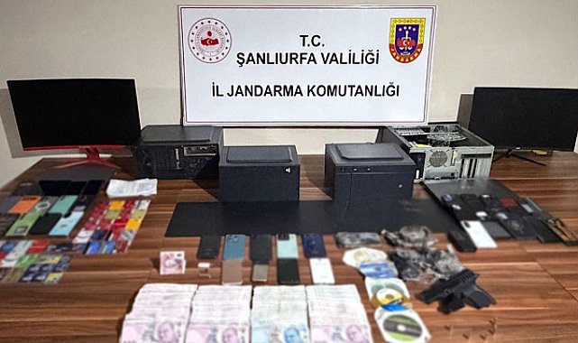 Şanlıurfa’da bilişim suçlarına yönelik operasyon düzenlendi