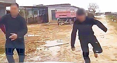 Şanlıurfa’da kaçak elektrik denetimi yapan ekiplere müdahale