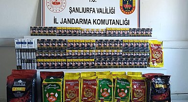 Şanlıurfa’da kaçakçılık operasyonu