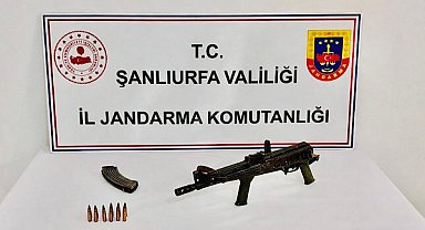 Şanlıurfa'da ruhsatsız silah operasyonu