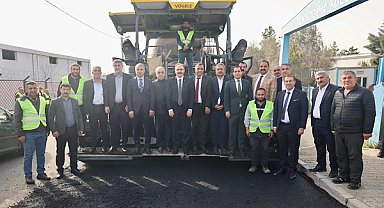 Siirt’te asfalt çalışmaları Küçük Sanayi Sitesi’nden başladı