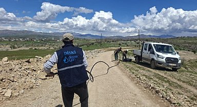 Silvan'da içme suyu hattı çalışması başlatıldı