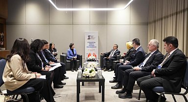 Tekin, Çinli mevkidaşı Wang ile görüştü