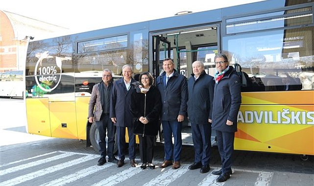 TEMSA’dan Litvanya’ya 15 elektrikli araç teslimatı