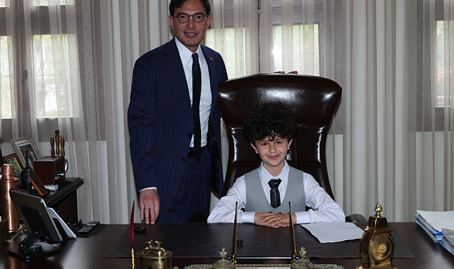 Tokat'ta 23 Nisan kapsamında temsili devir teslim gerçekleştirildi