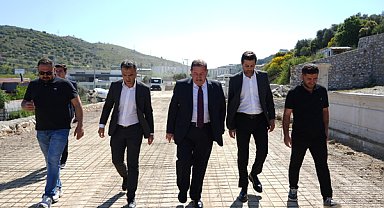  Topuz, devam eden projeler hakkında incelemelerde bulundu