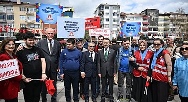 Vali Aktaş, Otizm Farkındalık Yürüyüşüne katıldı