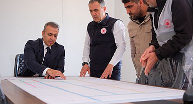 Vali Çiçek, 2. Organize Sanayi Bölgesi altyapı çalışmalarını inceledi