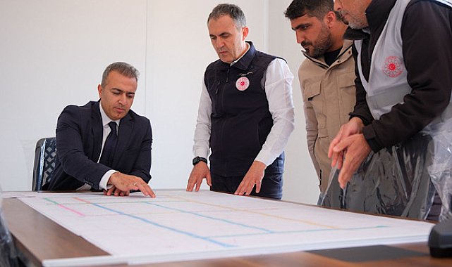 Vali Çiçek, 2. Organize Sanayi Bölgesi altyapı çalışmalarını inceledi