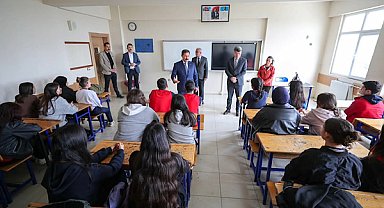 Vali Masatlı, Hatay’da eğitim kurumlarını ziyaret etti