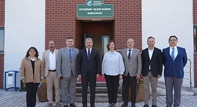 Vali Yılmaz ve Başkan Ünlüce’den hayvan bakımevi ziyareti