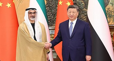Xi Jinping, BAE Abu Dabi Veliaht Prensi ile görüştü