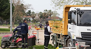 Yalova’da temizlik ve bakım çalışması başlatıldı