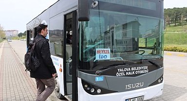 Yalova’da üniversite öğrencilerine ulaşım kolaylığı