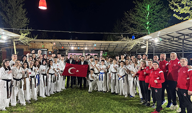 Yayladağı’nda milli sporculara moral ziyareti