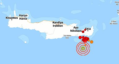 Yunanistan’da 4.7 büyüklüğünde deprem