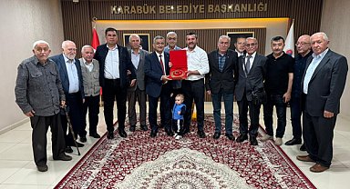 100'üncü Yıl Mahallesi sakinlerinden belediyeye ziyaret