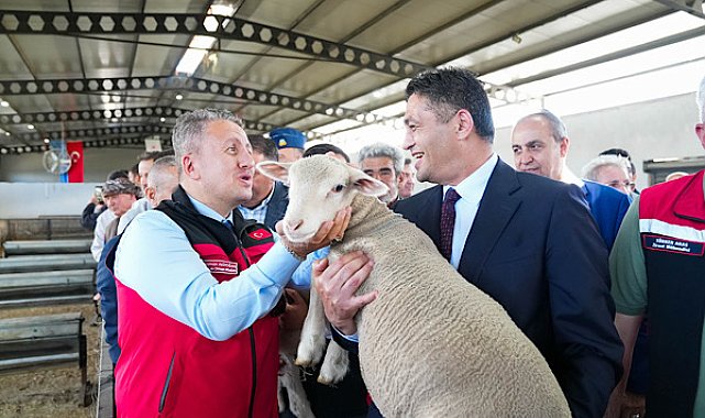 Aliağa’da damızlık hayvan dağıtımının üçüncü etabı gerçekleştirildi