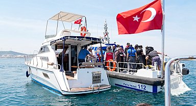 Aliağa Körfezi’nde yapay resifler ROV ile incelendi