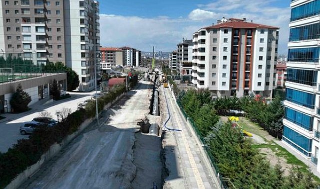 ASKİ’den Sincan ve Etimesgut su altyapısına yeni hat yatırımı