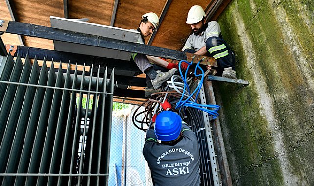 ASKİ, elektrik kesintisi kaynaklı arızaya müdahale etti