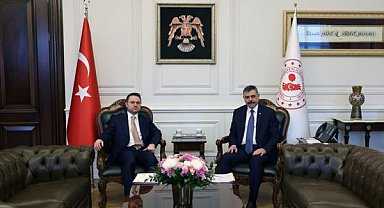 Bakan Çiftçi, Adalet Bakanı Gürlek’i bakanlıkta ağırladı