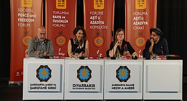 “Barışın Dilini Sanatla Kurmak” paneli Diyarbakır’da düzenlendi