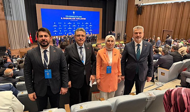 Başkan Genç, AK Parti Genişletilmiş İl Başkanları Toplantısı'na katıldı