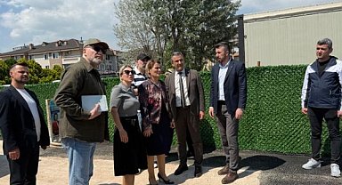 Başkan Hürriyet , yeni nesil kütüphane projesinde inceleme yaptı