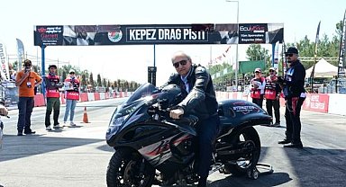 Başkan Kocagöz MotoDrag yarışçılarıyla bir araya geldi