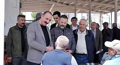 Başkan Kotan, vatandaşlarla bir araya geldi