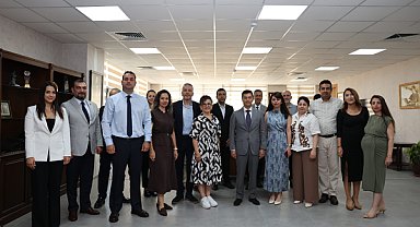 Belediye personeli bayramlaşma programında bir araya geldi