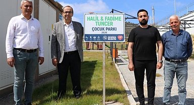 Beyobası Mahallesi’nin ilk çocuk parkı hizmete açıldı