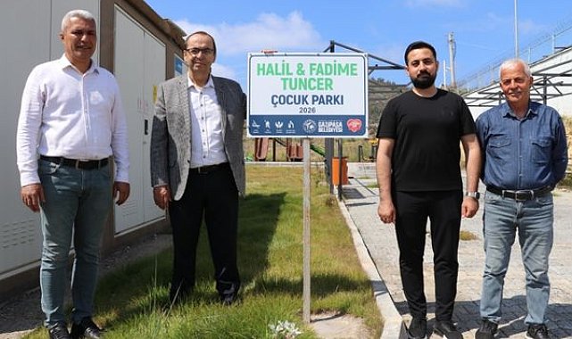 Beyobası Mahallesi’nin ilk çocuk parkı hizmete açıldı